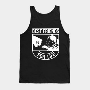 Pug Best Friend For Life Gift T-shirt Tank Top